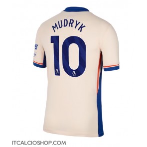 Chelsea Mykhailo Mudryk #10 Seconda Maglia 2024-25 Manica Corta